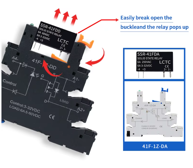 Slim tüüpi relee 24V DC